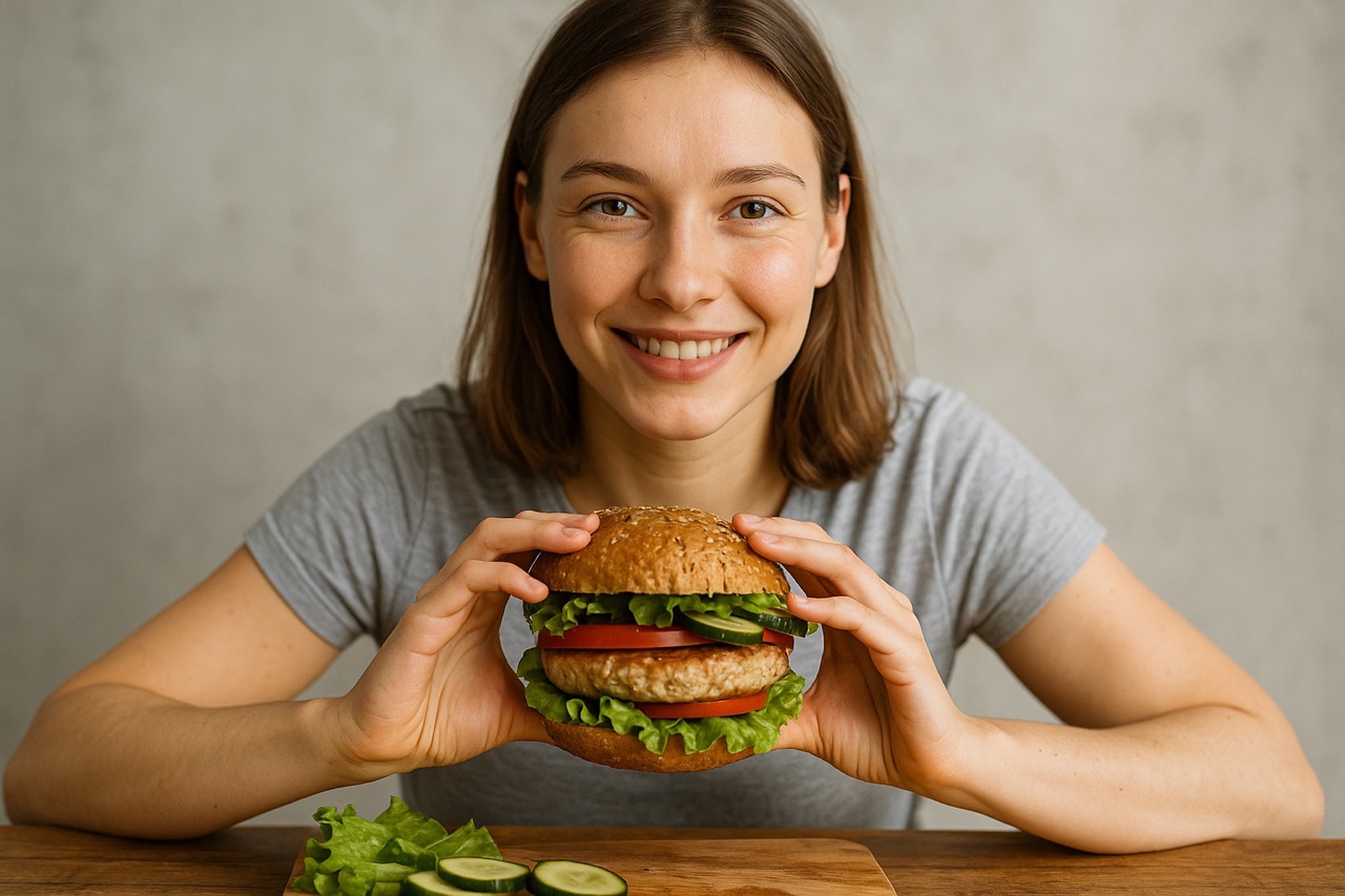 Fit burger z indyka